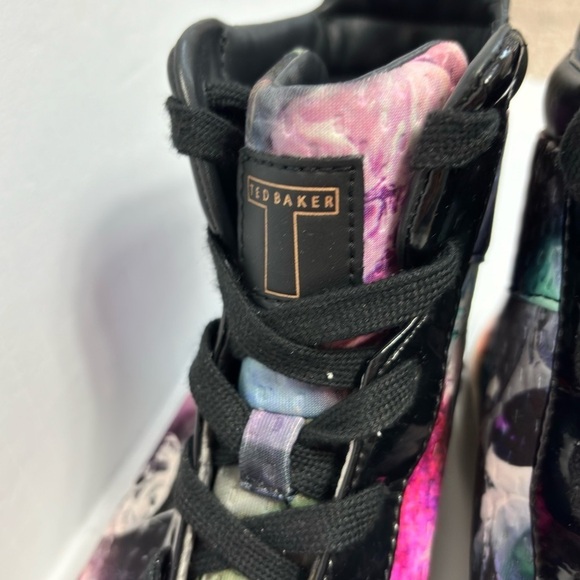 TED BAKER LONDON PARYNA HIGH TOP ATHLETIC SHOES FOR WOMEN SIZE 10 NO BOX - Picture 9 of 9